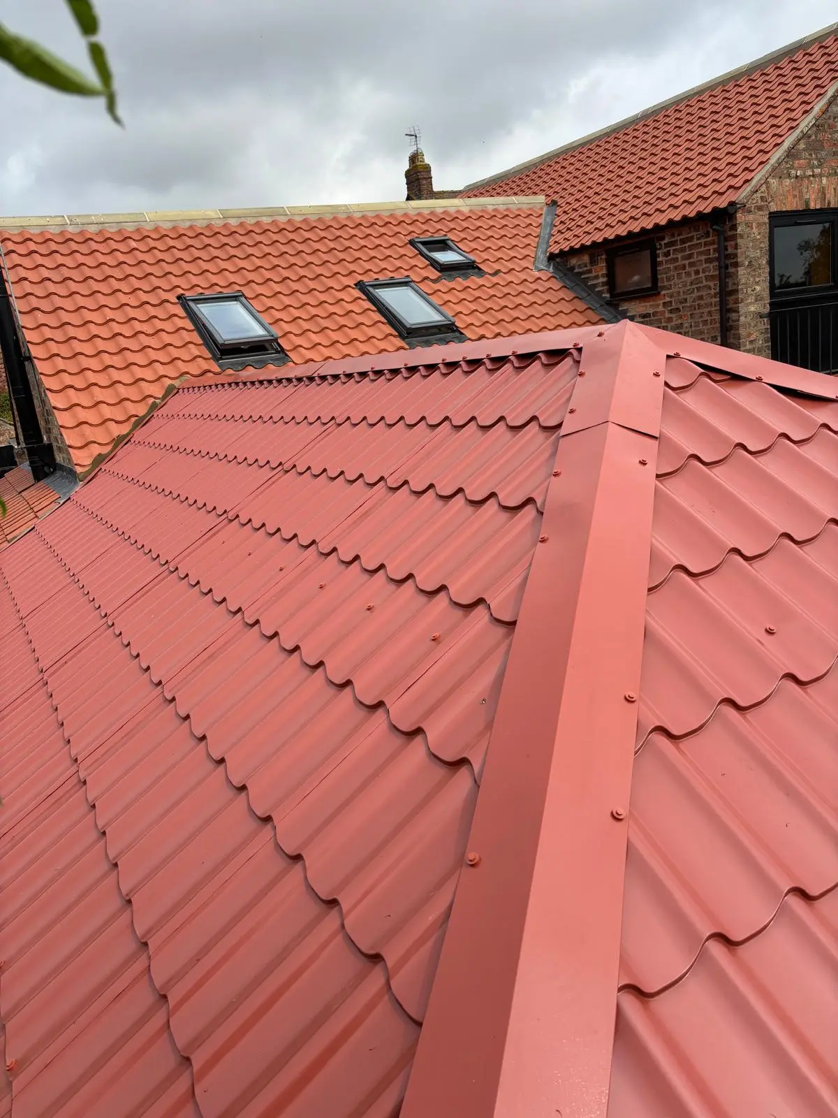 Tiled warm roof conservatory conversion in York