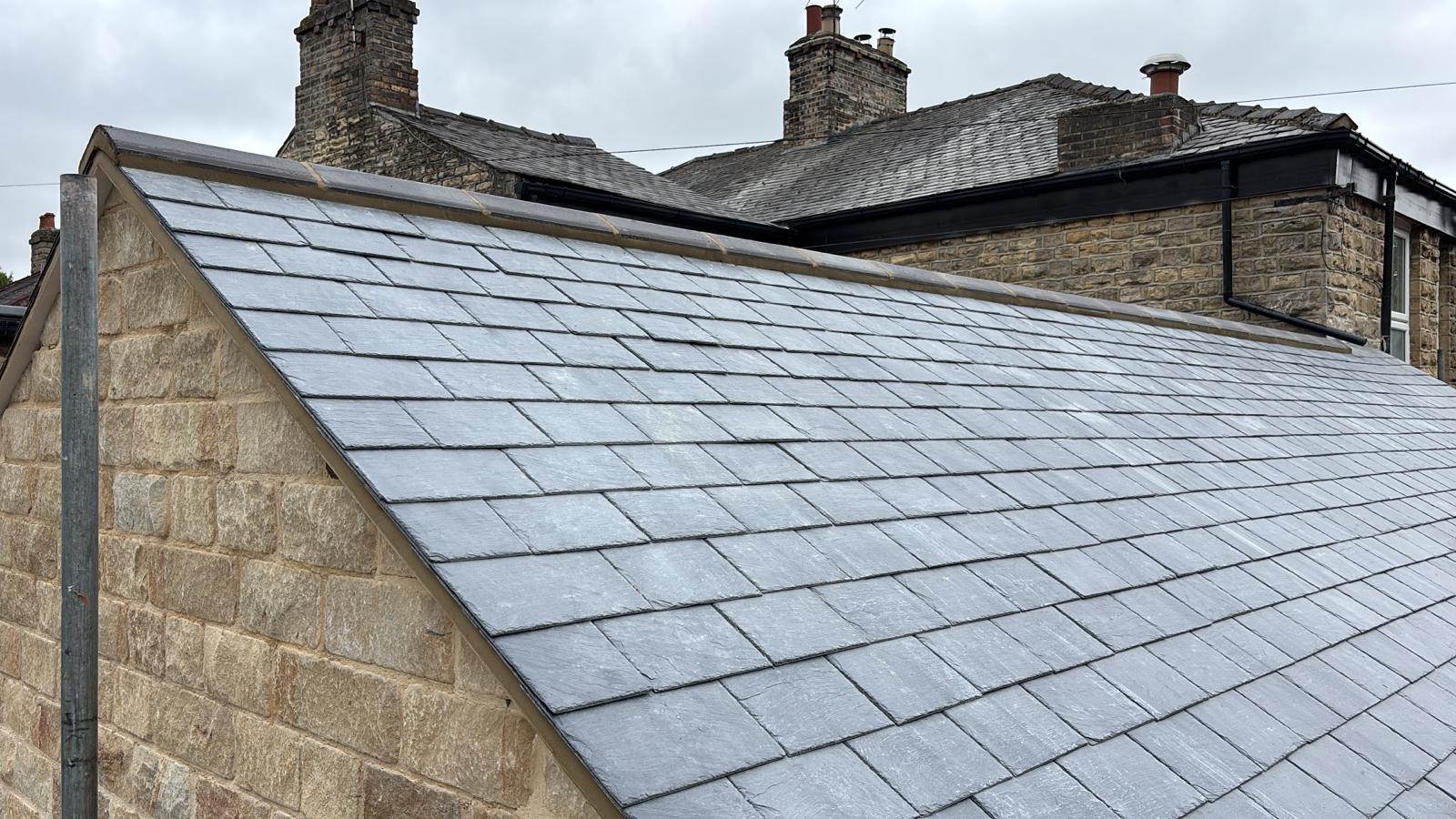 Newly finished roof on a York home, August 2025
